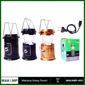 Mey İthalat® Güneş Enerjili Aslıkı Kamp Feneri