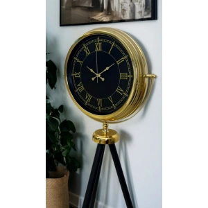Mey İthalat® İhtişam Gold Tripod Ayaklı Saat