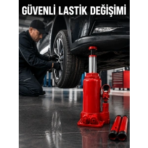 Mey İthalat® Kolay Pompalama Mekanizmalı Pratik Şişe Kriko