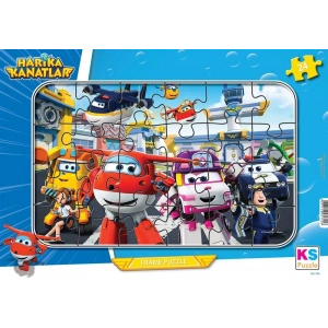 Mey İthalat® Ks Games 24 Parça Harika Kanatlar Frame  Puzzle