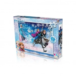 Mey İthalat®  Ks Oyuncak Frozen Puzzle 100 Parça FRZ.714-1