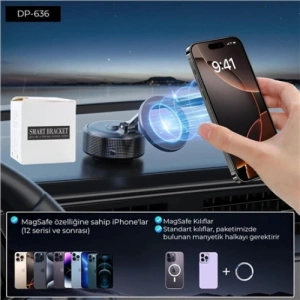 Mey İthalat® MAGSAFE ÖZELİKLİ TELEFON TUTUCU