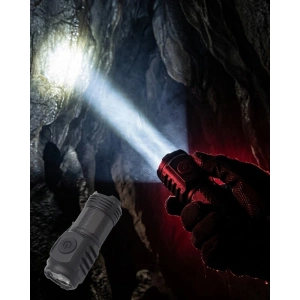 Mey İthalat® Mini El Feneri 3 LED Güçlü Aydınlatma ve Type-C Şarj Özellikli
