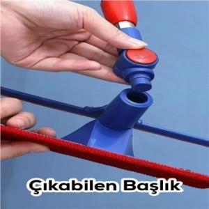 Mey İthalat® OYNAR BAŞLIKLI ÇEKÇEKLİ TELESKOPİK CAM SİLME APARATI
