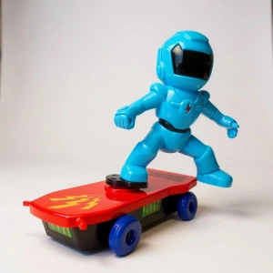 Mey İthalat® PİLLİ IŞIKLI KAYKAYCI KAYKAYCI ROBOT OYUNCAK