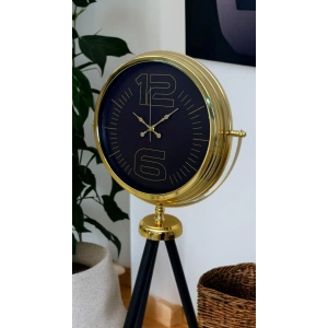 Mey İthalat® Prime Gold Şık Tripod Ayaklı Saat