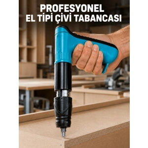 Mey İthalat® Profesyonel Manuel El Tipi Çivi Tabancası Ahşap Döşeme Montaj Aleti