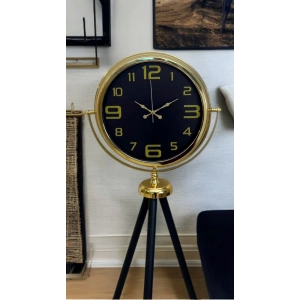 Mey İthalat® Royal Gold Tripod Ayaklı Saat