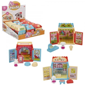 Mey İthalat® S01004256 FİGÜR MİNİ HAYVAN EVLERİ 3A.12D.