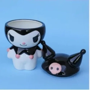 Mey İthalat® Sanrio Kuromi Kapaklı Kupa