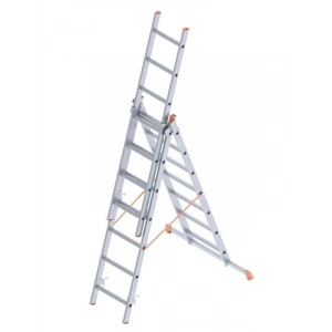 Mey İthalat® Saraylı 3x7 A Tipi Sürgülü Merdiven 5,79 Metre