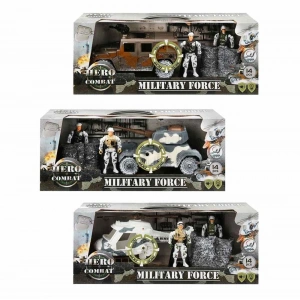 Mey İthalat® Sesli Ve Işıklı Kar Temalı Askeri Araçlar Oyun Seti