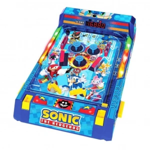 Mey İthalat® Sesli ve Işıklı Sonic Masaüstü Arcade Pinball