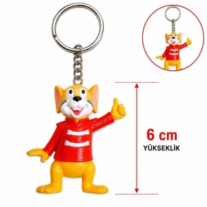 Mey İthalat® Sevimli Fare Figürlü Anahtarlık 6 Cm