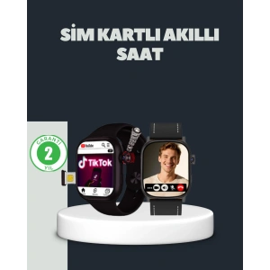 Mey İthalat® SIM Kartlı GPS Destekli Akıllı Saat Sesli Görüşmeli