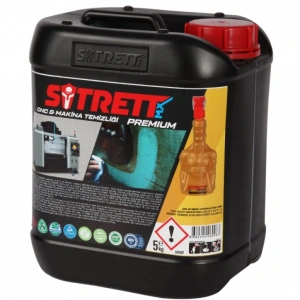 Mey İthalat® SİTRETT MX CNC Makine Yağ Temizleyici Endüstriyel 5 Kg.