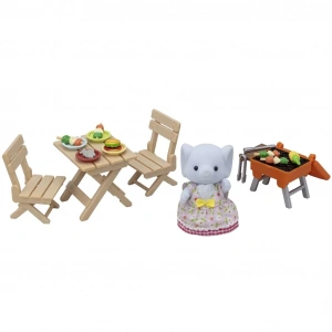 Mey İthalat®  Sylvanian Families Barbekü Piknik Fil Kız 5640