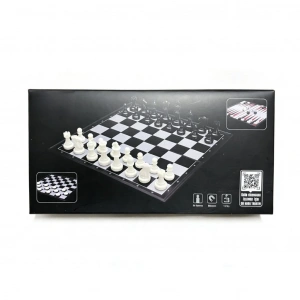 Mey İthalat® VRD10665 KATLANABİLİR SATRANC TAVLA VE DAMA SETİ