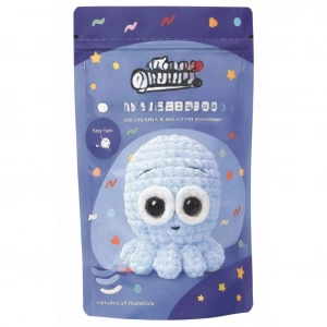 Mey İthalat® Yeni Başlayanlar İçin Ahtapot Amigurumi Örgü Kiti