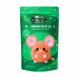 Mey İthalat® Yeni Başlayanlar İçin Fare Amigurumi Örgü Kiti
