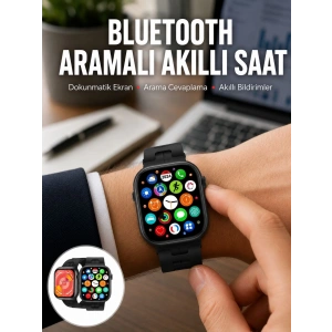 Mey İthalat® Yeni Seri Akıllı Saat Amoled Ekran Yüksek Çözünürlüklü 41 mm Kasa