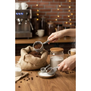 Ölçü Kaşığı Şeker Kahve Un Erzak Ölçü Kaşığı - 3 Lü Ölçü Kaşığı