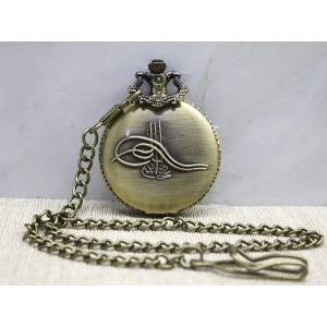 Osmanlı Tuğralı Köstekli Saat Alk3981