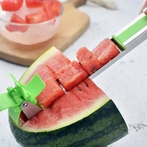 Pratik Paslanmaz Çelik Karpuz Dilimleyici
