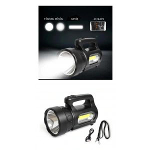 Profesyonel Ultra Güçlü Led El Feneri - Yüksek Performanslı 900 Lümen Aydınlatma