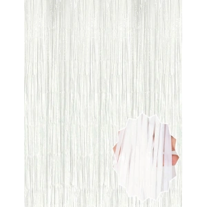 Soft Beyaz Renk Duvar Ve Kapı Perdesi İthal 100x200 Cm