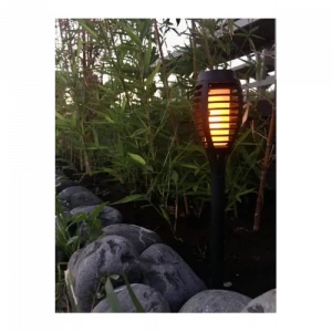Solar Alev Efektli Bahçe Lambası