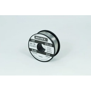 Soldex 30-70 Lehim Teli 200 Gr 1,6 Mm Sn:30 - Pb:70