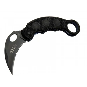X14 5.11 Siyah Karambit Koleksiyon Çakı 16 Cm - Plastik Sap