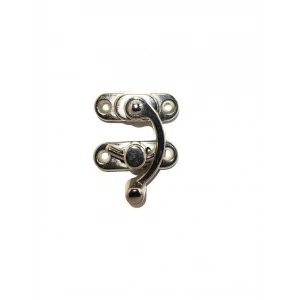 Yay Gözü, Ahşap Kutu Klipsi - Küçük 28x33 Mm, Nikel 1 Adet