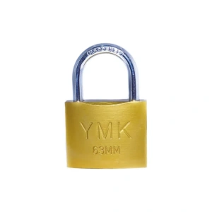 Ymk Eko Sarı Boyalı Kısa Kancalı Asma Kilit 50mm