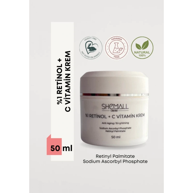%1 RETİNOL+C VİTAMİN KREM