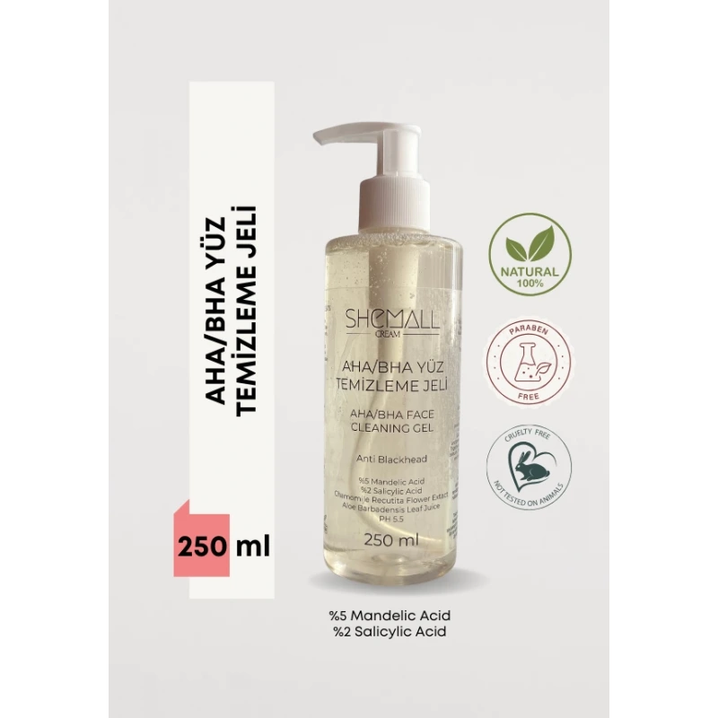 AHA / BHA YÜZ TEMİZLEME JELİ