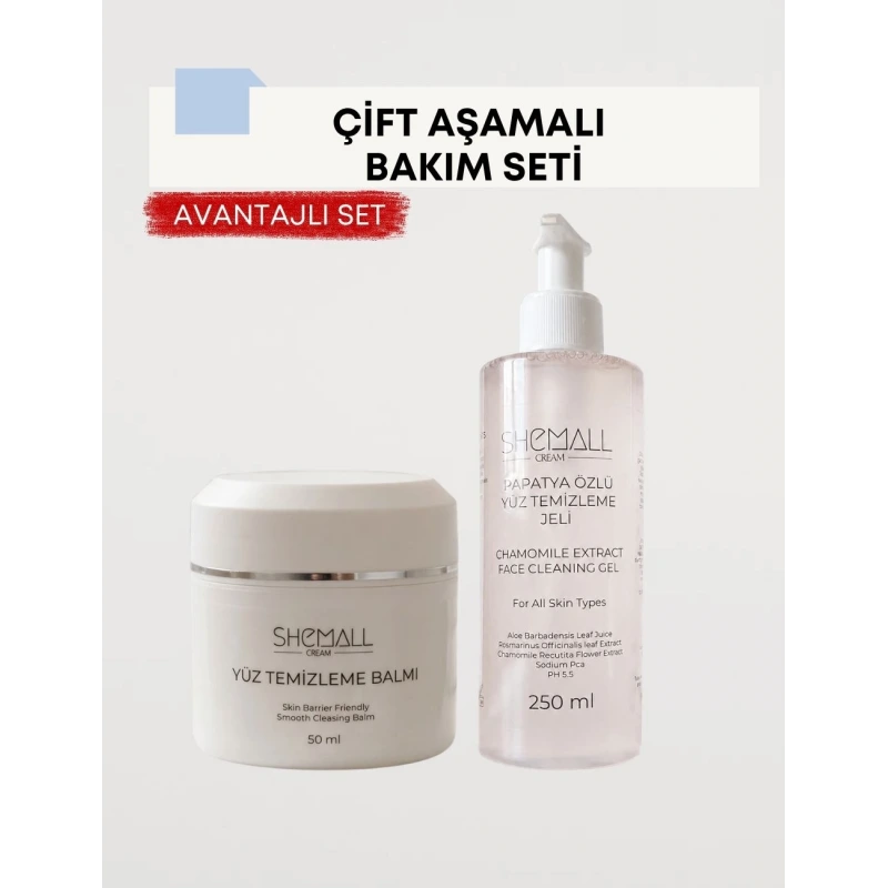 ÇİFT AŞAMALI CİLT TEMİZLEME SETİ