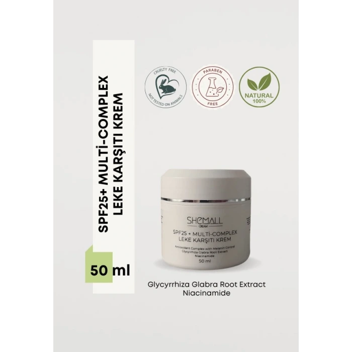 SPF25+ MULTİ-COMPLEX LEKE KARŞITI KREM