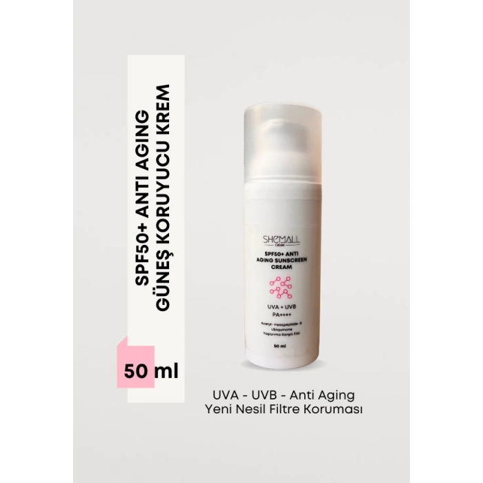 SPF50+ ANTI AGING GÜNEŞ KORUYUCU KREM