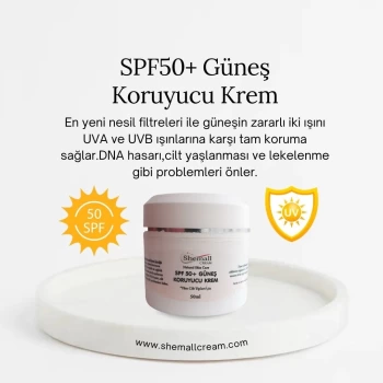 SPF50+ GÜNEŞ KORUYUCU KREM