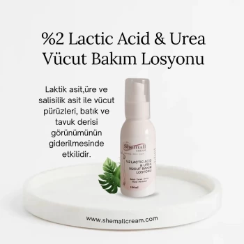 VÜCUT BAKIM LOSYONU ( % 2 Lactic Acid & Urea )