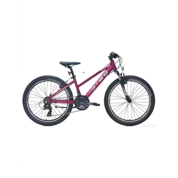 Carraro Force 401 24 Jant 21 Vites V Fren Dağ Bisikleti Mat Mürdüm Pembe