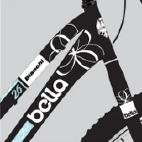 Bianchi Bella 26 V Fren 21 Vites 26 Jant Dağ Bisikleti Siyah Beyaz Turkuaz