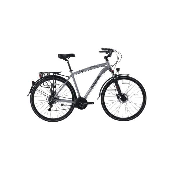 Bisan Comfortline MD Fren 21 Vites 28 Jant Şehir Bisikleti Gri Siyah 52 Kadro