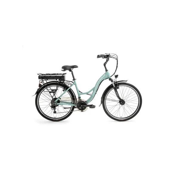 Bisan Florida V Fren 21 Vites 26 Jant Elektrikli Şehir Bisikleti Çağla Yeşili Beyaz 43 Kadro