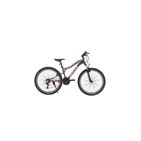 Bisan Gazelle 24 V Fren Shimano 18 Vites 24 Jant Dağ Bisikleti Mor Pembe 30 Kadro