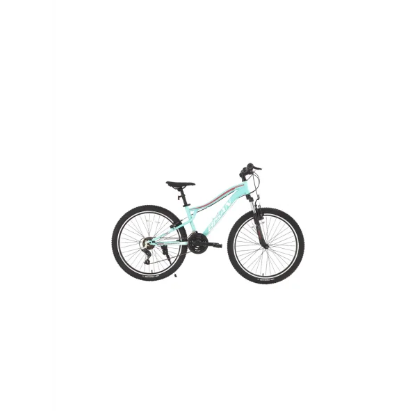 Bisan Gazelle 24 V Fren Shimano 18 Vites 24 Jant Dağ Bisikleti Turkuaz Pembe 30 Kadro
