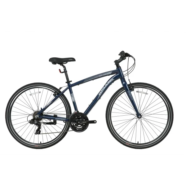 Bisan Guida V Fren 21 Vites 28 Jant Trekking Şehir Tur Bisikleti Lacivert Gri 52 Kadro