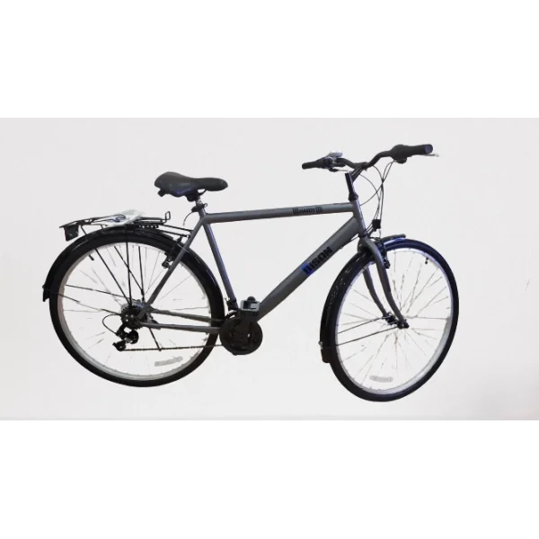 Bisan Hardy-S V Fren Shimano 21 Vites 26 Jant Şehir Bisikleti Gri Siyah 19 İnç Kadro